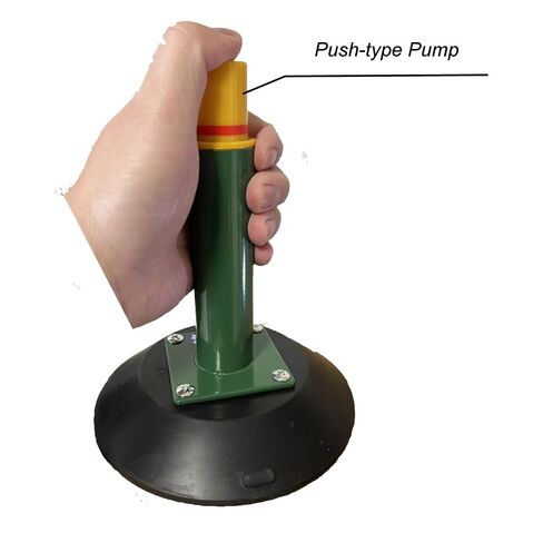 Heavy-Duty Suction Cups with Metal Handle, 6 Inch 2-Pack, 150 lbs Lifting Capacity Vacuum Lifters for Glass, Granite, Tile & Curved Surfaces - Industrial Grade Handheld Suction Gripper in Kuwait