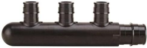 إصلاح أجزاء لـ 3/4 بوصة. مداخل شائكة PEX-A مصنوعة من سبائك بولي × 1/2 PEX-A Barb ذات 3 منافذ مشعب مغلق in Kuwait