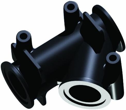 تركيب مشعب Banjo M300Y45، وصلة شفة Y بمنفذ كامل 3 بوصة 45 درجة in Kuwait