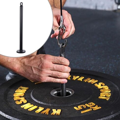 High Strength Steel Barbell Slice Weight Rod Stand Featuring Stable Weight Tray for Home Gym Exercise Equipment Stable Fitness Accessory for Building Arm Muscles Easy Installation in Saudi Arabia