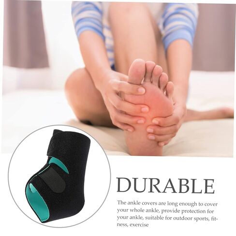 Adjustable Ankle Protector Sleeve Breathable Compression Ankle Wrap for Sports Running Fitness Comfortable Support Flexible Design for Athletes in Saudi Arabia