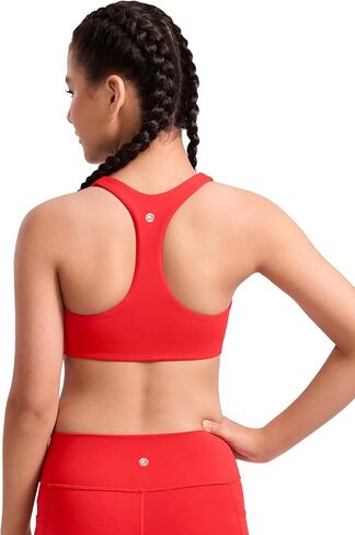 CRZ YOGA Girls Softness Mould Butterluxe Racerback حمالة صدر رياضية - يوجا رياضي كاجوال برقبة على شكل حرف U للأطفال في سن المراهقة in Kuwait