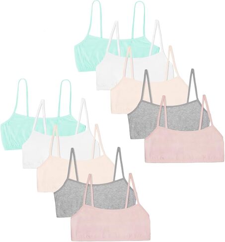 Fruit of the Loom Girl's Big Girls Training Bra Value Packs in Kuwait