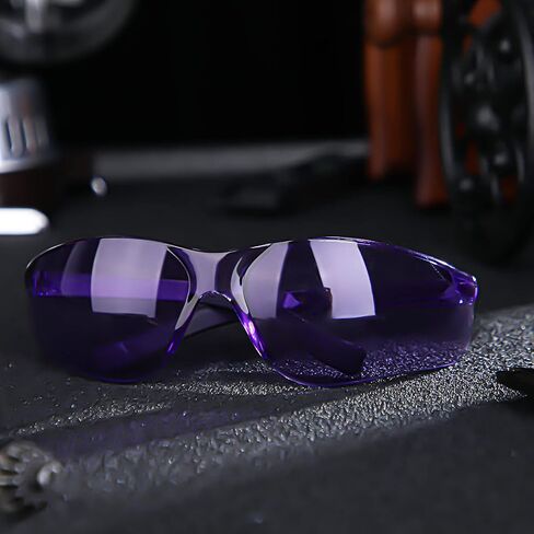 Queekay 24 Pairs Safety Glasses Unisex Anti Scratch Protective Goggles Impact Resistant Lens Eyewear in Saudi Arabia