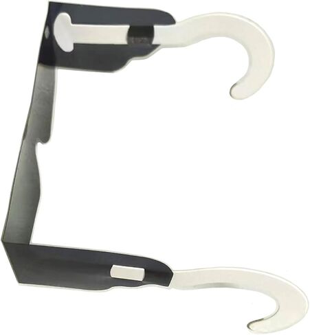 Generic Post Mydriatic Spectacles with Paper Temples Big size Box of 100pcs, 49mmx128mm, Metal Gray in Kuwait