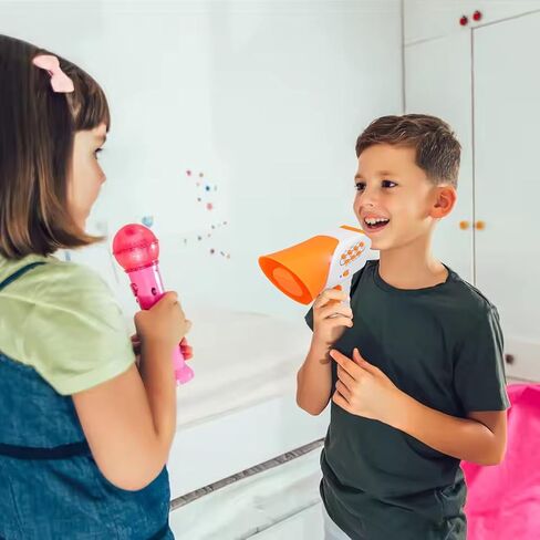 Kids Voice Changer, Durable Kids Megaphone Voice, 7 Changing Modes & 5 Music Modes, Easy To Use, Funny ABS Changing Toy for Boys and Girls, 5.12x4.13x2.56in in Saudi Arabia