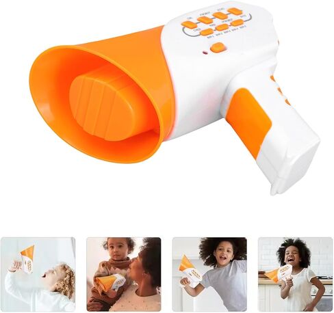 Kids Voice Changer, Durable Kids Megaphone Voice, 7 Changing Modes & 5 Music Modes, Easy To Use, Funny ABS Changing Toy for Boys and Girls, 5.12x4.13x2.56in in Saudi Arabia