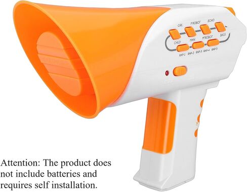 Kids Voice Changer, Durable Kids Megaphone Voice, 7 Changing Modes & 5 Music Modes, Easy To Use, Funny ABS Changing Toy for Boys and Girls, 5.12x4.13x2.56in in Saudi Arabia