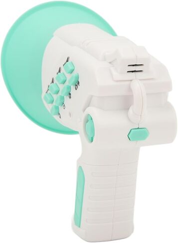 Funny Voice Changer Amplified Megaphone Toy for Kids, Perfect for Costumes and Playtime, Light Green Plastic, Battery Operated in Saudi Arabia