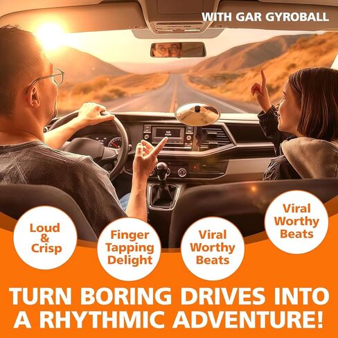 Mini Drum Crash Cymbal - For Drummer Friends' Crash Cymbal Air Vent & Dashboard Accessory for Drummers & Music Enthusiasts | Universal Fit | Turn Traffic Into a Fun Jam Session (Gold) in Saudi Arabia
