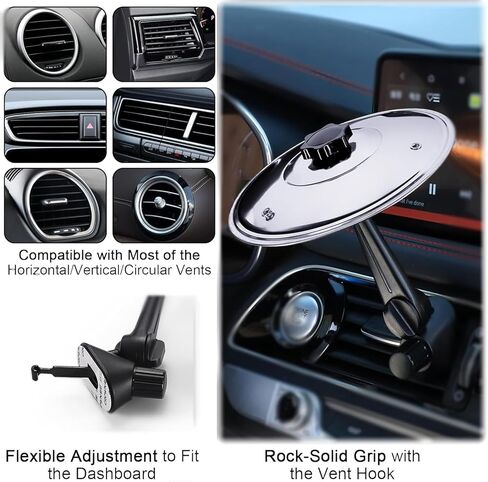 Car Cymbal Air Vent Mini Drum Set - Premium Sound Compact Durable Car Accessory for Drummer Music Lovers Gift, Ideal for Stationary Vehicle Jam Sessions in Saudi Arabia