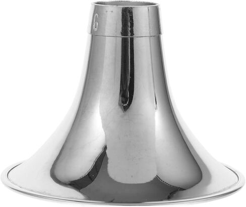 Vaguelly Professional Silver-plated Suona Horn Bowl Accessory Replacement Part, Thickened Small G Key Suona Instrument Component for Folk Wind Instrument Repair in Kuwait