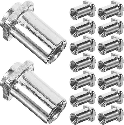 SUPVOX 20Pcs Drum Swivel Nuts M5 0.59In Inner Diameter Replacement Tom Lug & Snare Drum Accessories Floor Supply in Saudi Arabia