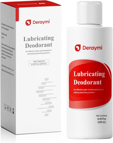 Ostomy Lubricating Deodorant, Odor Eliminator Drops, Colostomy Bag Deodorizer, Helps Eliminate Odor in Ostomy Bags, Ostomy Accessories Supplies - 8.45 oz 1 Bottle in Kuwait