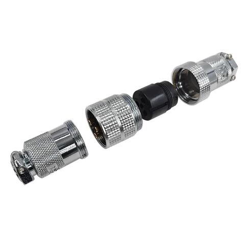 GX25 plug cable connector flange 20A 2-pin 3-pin 4-pin 5-pin 6-pin 8-pin 12-pin DF25 circular connector(6PIN Round) in Kuwait