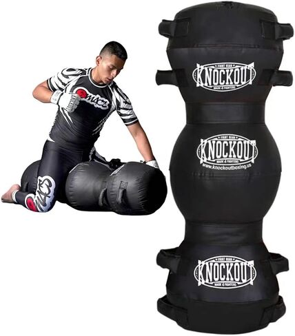 MACS Filled Ground and Pound Grappling Dummy for MMA Submission Fitness Punching Kickboxing Tackling BJJ Training Boxing Wrestling Practice Kids and Adults 45lbs and 25lbs (Ready to Use) in Kuwait