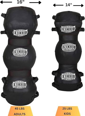 MACS Filled Ground and Pound Grappling Dummy for MMA Submission Fitness Punching Kickboxing Tackling BJJ Training Boxing Wrestling Practice Kids and Adults 45lbs and 25lbs (Ready to Use) in Kuwait