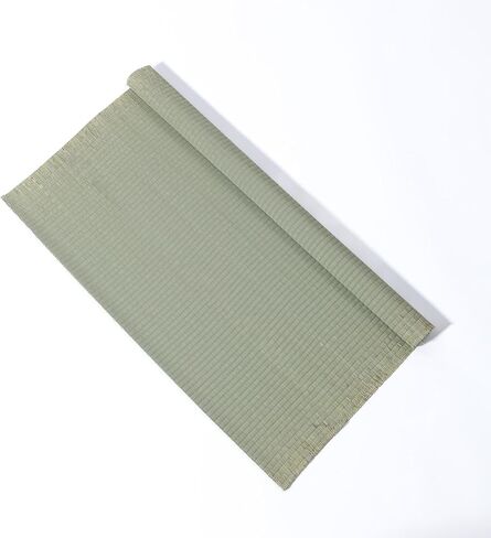 حصيرة تاتامي لقطع السيف - 5 عبوات مقاس 59 × 34.5 بوصة أهداف عشبية ملفوفة باللون الأخضر الفاتح، بناء تاتامي أوموتي قياسي ياباني لممارسة قطع اختبار الفنون القتالية وتدريب الدوجو in Kuwait