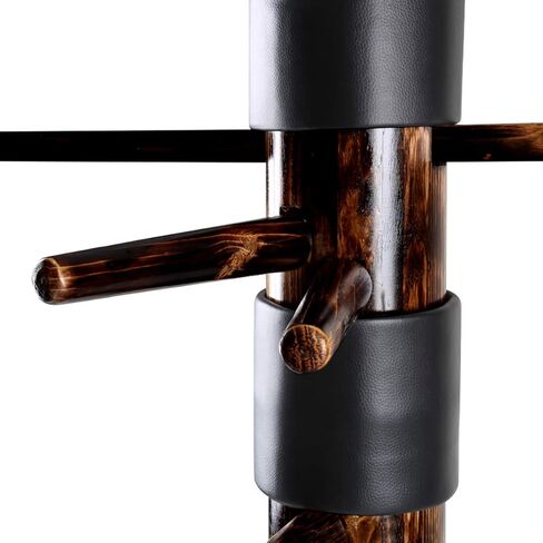 ارتفاع قابل للتعديل لجناح Chun Dummy Mook Yan Jong IP Man لتدريب الهدف الخشبي مع حامل الإطار in Kuwait