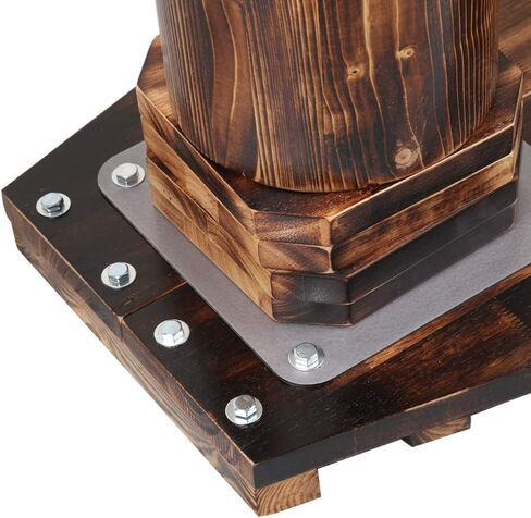 ارتفاع قابل للتعديل لجناح Chun Dummy Mook Yan Jong IP Man Wood Training Target بني داكن in Kuwait