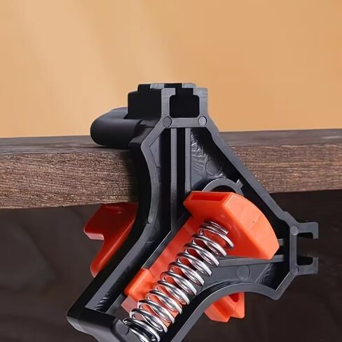 Heavy-Duty Adjustable Angle Clamps with Ergonomic Handle & Locking Mechanism - 90°/45°/30°/15°/0° Adjustment, Durable Construction, Non-Slip Base, for Woodworking, Picture Framing, Carpentry Tools in Saudi Arabia