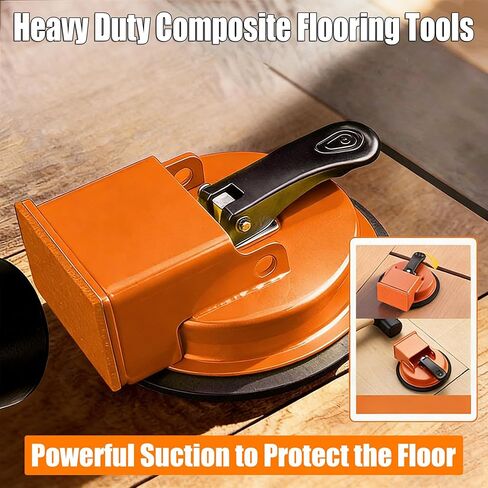 Floor Gap Fixer Tool, Heavy Duty Laminate Floor Suction Cup Repair Tool, for Vinyl Plank & Wood Floors, Gaps Puller for Loose Plank Gaps - Floors Repair Suction Tools in Kuwait