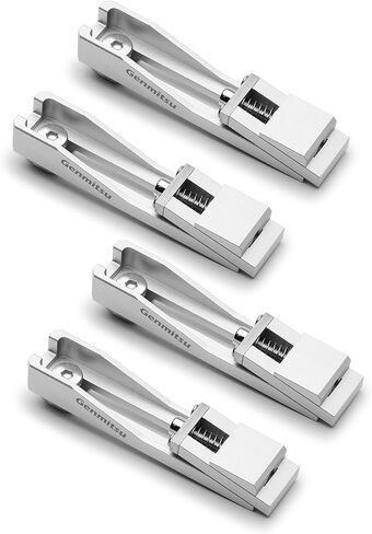ترقية Genmitsu CNC Router Vise Clamp لمشروع الأعمال الخشبية والمعادن الكبيرة، مشبك إصبع القدم من الألومنيوم منخفض الحجم، مقاس 4.2 بوصة × 0.9 بوصة × 0.6 بوصة (106 مم × 22 مم × 15 مم)، قطعتان in Saudi Arabia