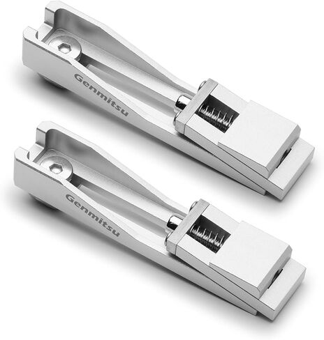 Genmitsu Upgrade CNC Router Vise Clamp for Large Woodworking & Metalworking Project, Low Profile Aluminum Toe Clamp, Size 4.2" x 0.9" x 0.6" (106mm x 22mm x 15mm), 2PCS in Saudi Arabia