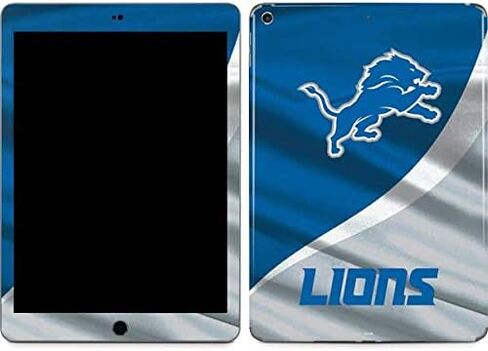 Skinit Decal Tablet Skin Compatible with iPad 7th-8th Gen (2019-20) - Officially Licensed NFL Detroit Lions Design in Saudi Arabia
