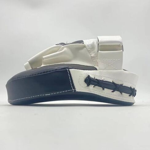 Boxing Hand Pads and Kickboxing Strike Mitts, Upgraded Thickened Black and White Training Hand Targets, Padded Martial Arts Focus Mitts for Karate Taekwondo Combat Training in Saudi Arabia