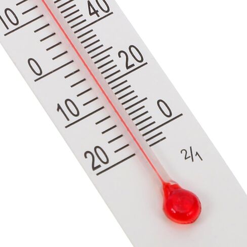 30pcs Mini Cardboard Thermometer - Paper Card Thermometer °C/°F for Science Class - Glass Tube with Red Liquid Temperature Gauge for Home School Indoor Greenhouse in Saudi Arabia