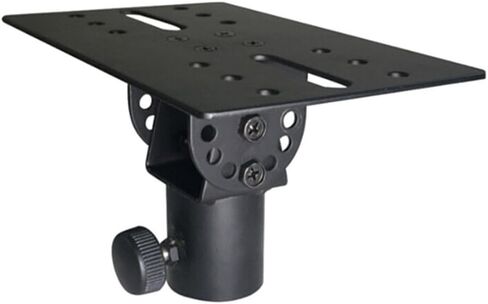 Rotatable 35mm Metal Mount Tripod Pole DJ Speaker Stand Adapter Top Cap, 175x110mm, for PA Speakers with 13mm or Smaller Screw Rod in Kuwait