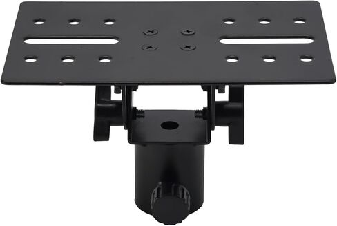 Rotatable 35mm Metal Mount Tripod Pole DJ Speaker Stand Adapter Top Cap, 175x110mm, for PA Speakers with 13mm or Smaller Screw Rod in Kuwait