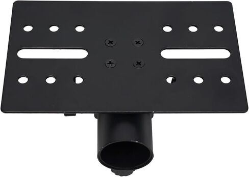 Rotatable 35mm Metal Mount Tripod Pole DJ Speaker Stand Adapter Top Cap, 175x110mm, for PA Speakers with 13mm or Smaller Screw Rod in Kuwait