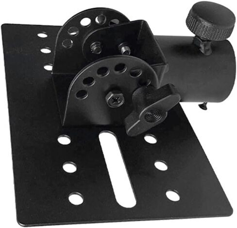 Rotatable 35mm Metal Mount Tripod Pole DJ Speaker Stand Adapter Top Cap, 175x110mm, for PA Speakers with 13mm or Smaller Screw Rod in Kuwait