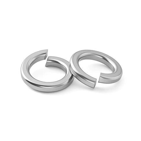 #10 (100 Pack) Split Lock Washer, (18-8) 304 Stainless Steel Spring Lock Washer in Saudi Arabia