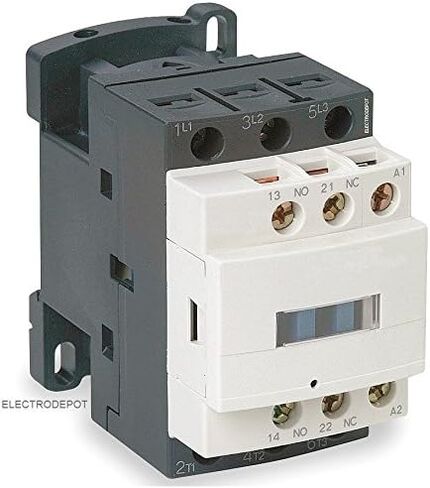 30A AC Contactor 120V Coil 40A DIN Rail 3P Three Pole 1NO 1NC IEC AC3 32A, AC1 50A in Kuwait