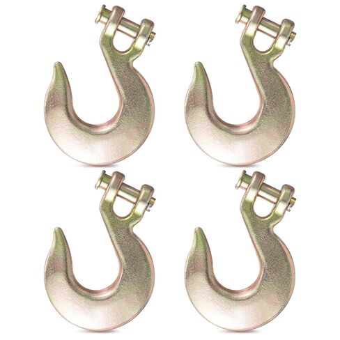 4 عبوات من خطافات Clevis Slip مقاس 1/2 بوصة، خطافات سلسلة Clevis للخدمة الشاقة من الدرجة 70 من الفولاذ لربط السلسلة والمقطورات وتطبيقات ربط التحميل، حد حمل العمل يصل إلى 11,300 رطل in Saudi Arabia