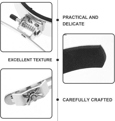UPKOCH Durable Snare Drum Support Accessory for Stable Performance Versatile Drum Leg Rest Easy Installation Reliable Support for Musicians in Saudi Arabia