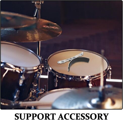 UPKOCH Durable Snare Drum Support Accessory for Stable Performance Versatile Drum Leg Rest Easy Installation Reliable Support for Musicians in Saudi Arabia