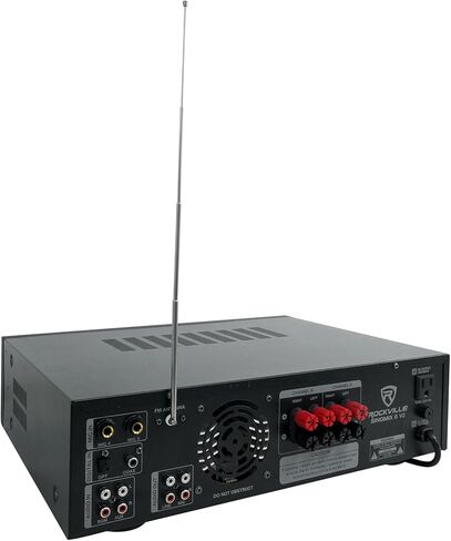 Rockville SingMix 5 V2 2000W Karaoke Mixing Amplifier, Bluetooth, USB/SD, Optical/Coax Inputs, Echo Effects, Remote Control, Perfect for Home Karaoke and Professional Venues in Saudi Arabia