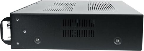 حزمة Rockville RPA60BT V2: 1000 واط الذروة / 250 واط RMS للمسرح المنزلي بلوتوث USB مستقبل كاريوكي / مكبر صوت، (2) زوج HP5S-8 BK 5.25 بوصة 8 أوم IPX44 مكبرات صوت مثبتة على الحائط مع أقواس دوارة، 3 عناصر in Saudi Arabia