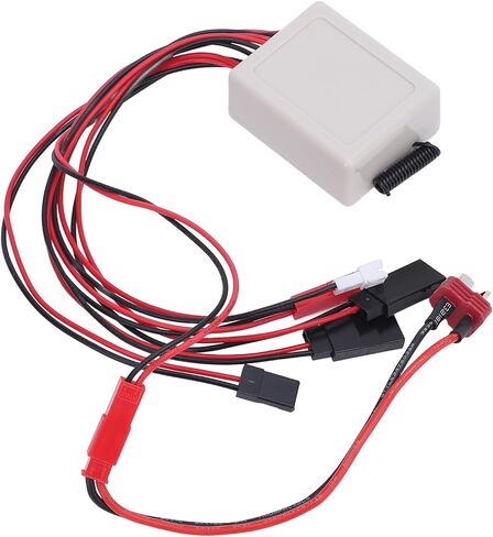 flexman 1/10 RC Car Winch, Universal Jst Plug T Plug 1/10 Scale RC Crawler Metal Winch Remote Controller System for HPS Redcat Axial SCX10 D90 HPI in Saudi Arabia