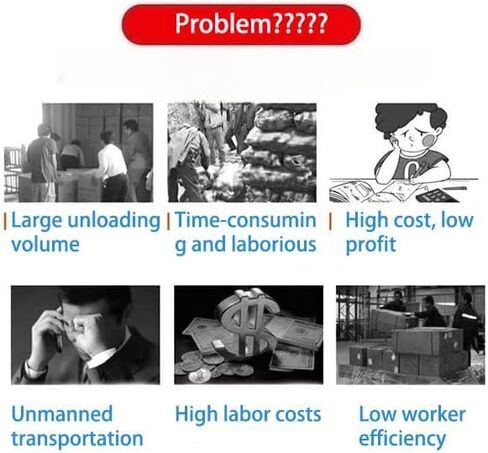 طاولة نقل بأسطوانة واجب، مقاس 15 بوصة عرض × 78 بوصة طول، بكرات ABS قابلة للطي، إطار من الفولاذ المقاوم للصدأ - مثالية للتعامل مع الشحن في المستودعات in Kuwait