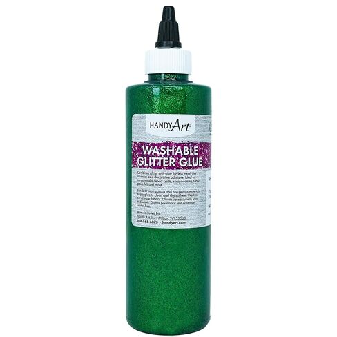 Handy Art Washable Glitter Glue Set, 8 Ounce, Assorted Colors, Set of 8 in Saudi Arabia