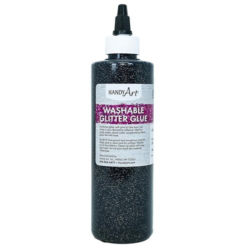 Handy Art Washable Glitter Glue Set, 8 Ounce, Assorted Colors, Set of 8 in Saudi Arabia