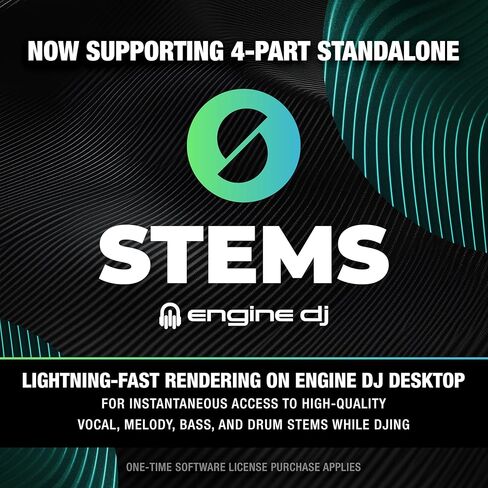 Denon DJ SC LIVE 4 WHITE - وحدة تحكم DJ مستقلة مع سيقان على 4 طوابق، بث واي فاي، مكبرات صوت مدمجة، متوافق مع Serato DJ وVirtual DJ in Kuwait