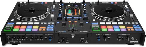 نظام RANE SYSTEM وحدة تحكم DJ مستقلة الكل في واحد مع محرك DJ OS، خلط سلس على طابقين، Stems FX، Serato DJ Pro، مخرجات XLR in Kuwait