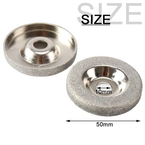 50mm Diamond Grinding Wheel Cup 2" Emery Milling Cutter for Grinding Machine Accessories Rotary Grinding Tool Grit 150/180/320(180,1Pcs) in Saudi Arabia