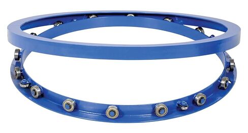 Vestil CA-30-2 Steel Manual Carousel 30 In. Diameter 2000 Lb. Capacity Blue in Saudi Arabia